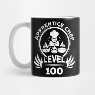 Level 100 Apprentice Chef Funny Cook Gift Mug